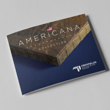 Oberfields Americana Collection catalog cover.
