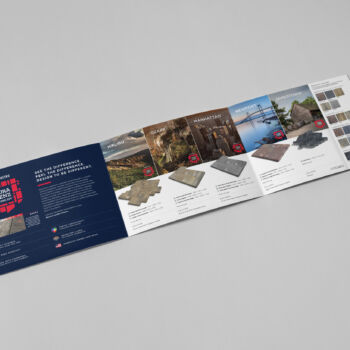 Another angle showing Oberfields Americana Collection Brochure
