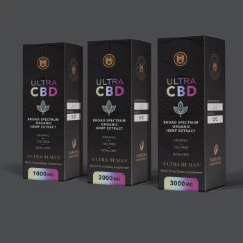 Ultra Human Ultra CBD packaging