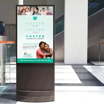 Foster Franklin County campaign kiosk