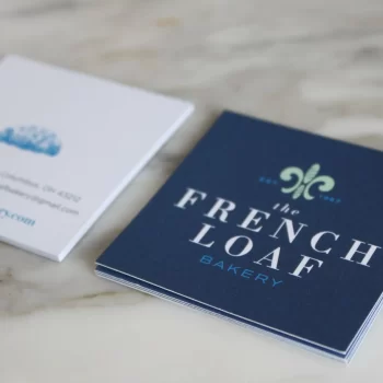 The French Loaf Bakery printed material