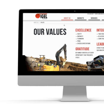 IGEL website redesign
